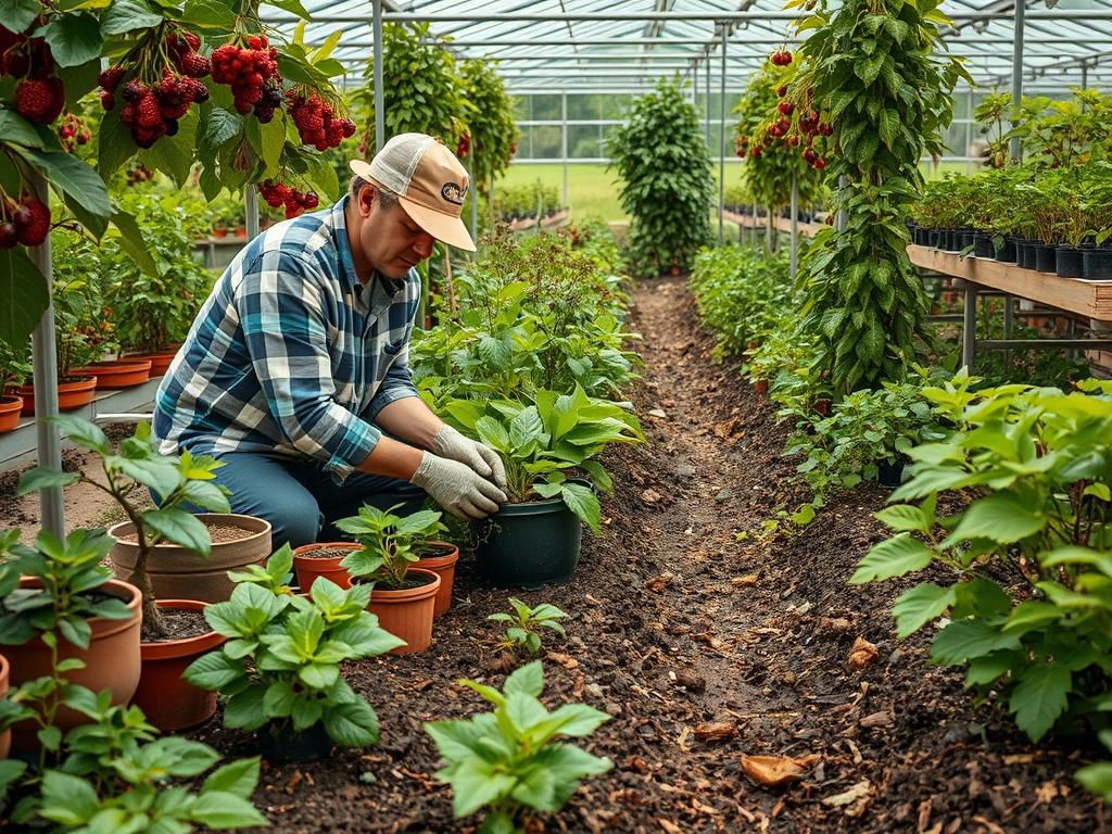 Native Berry Harvesting