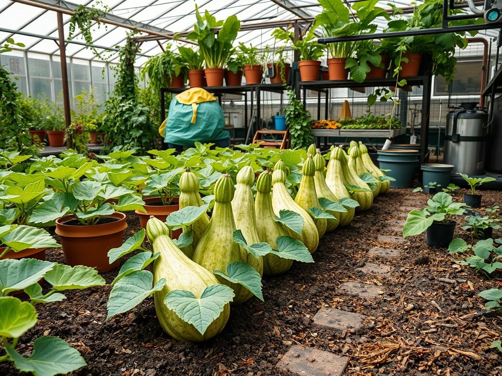 Saving Gourd Seeds