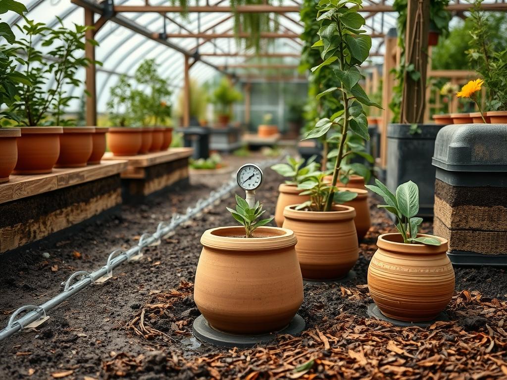 Traditional Clay Pot Irrigation