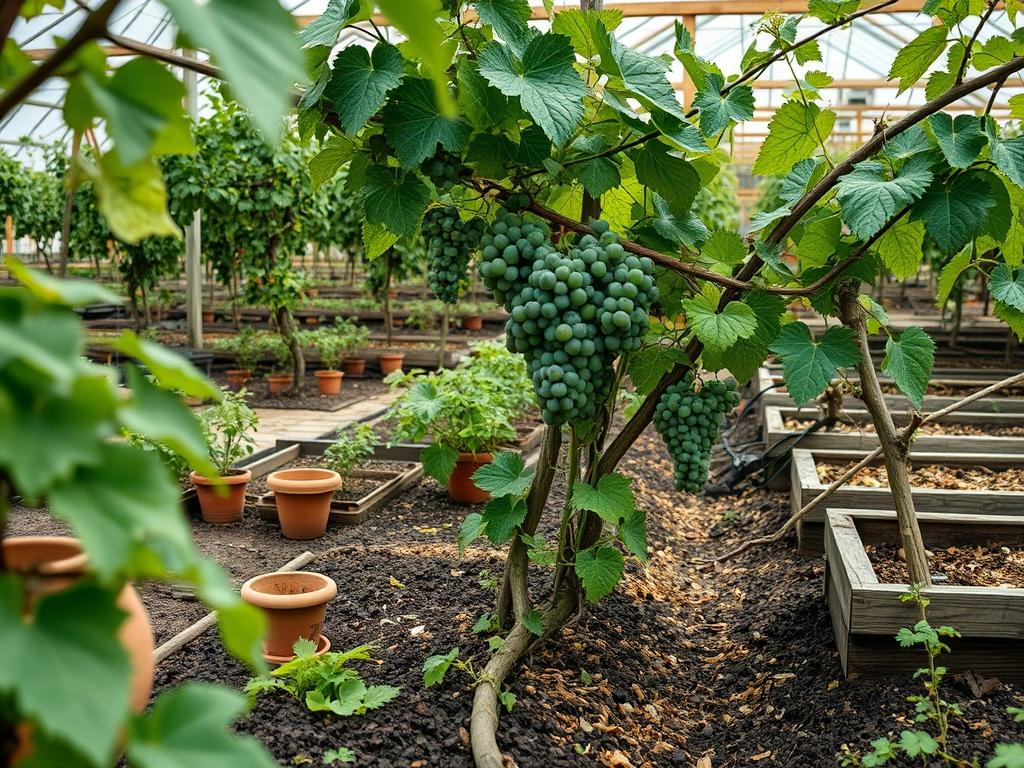 Traditional Grape Pruning