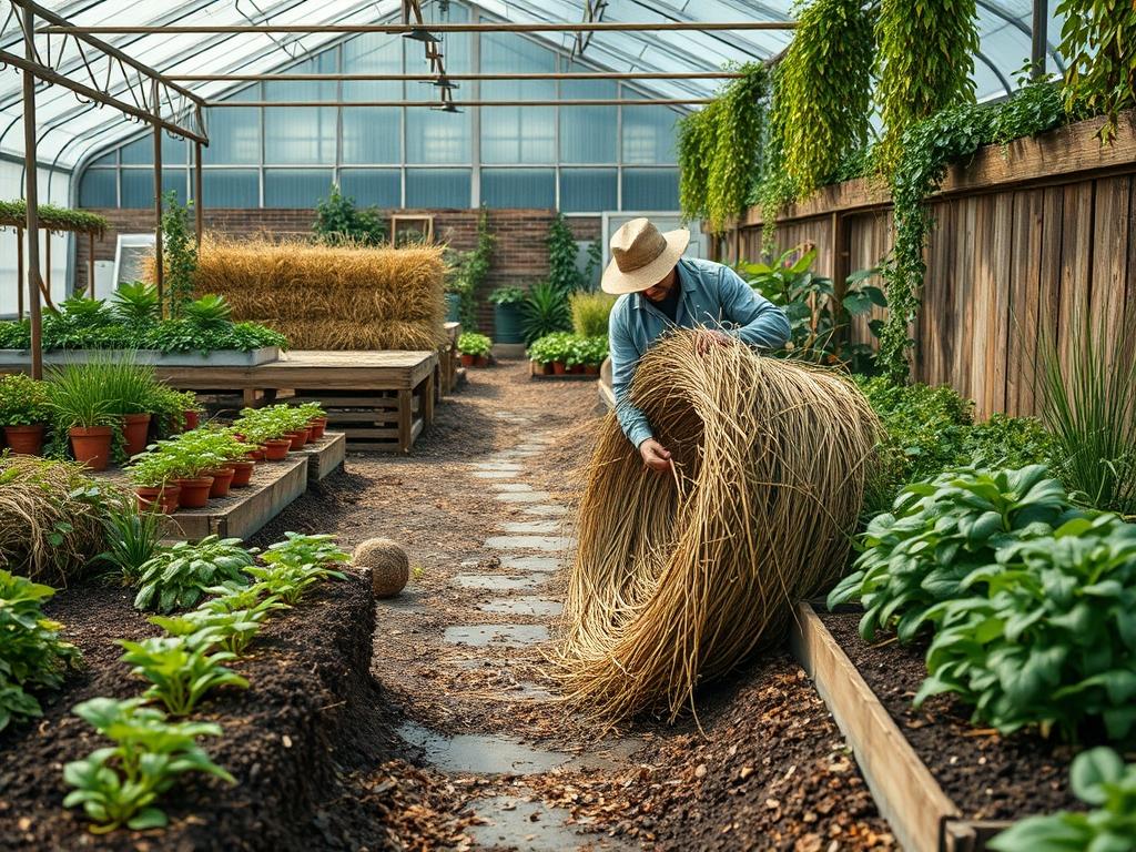 Traditional Hay Raking