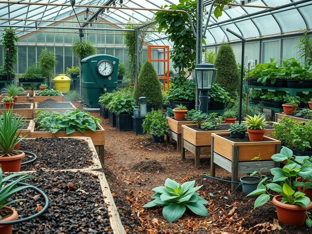 Fog Catchers for Gardens