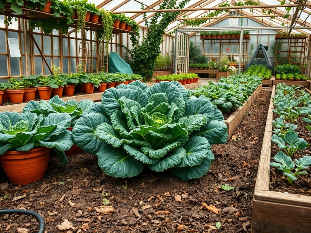 Saving Heirloom Kale Seeds