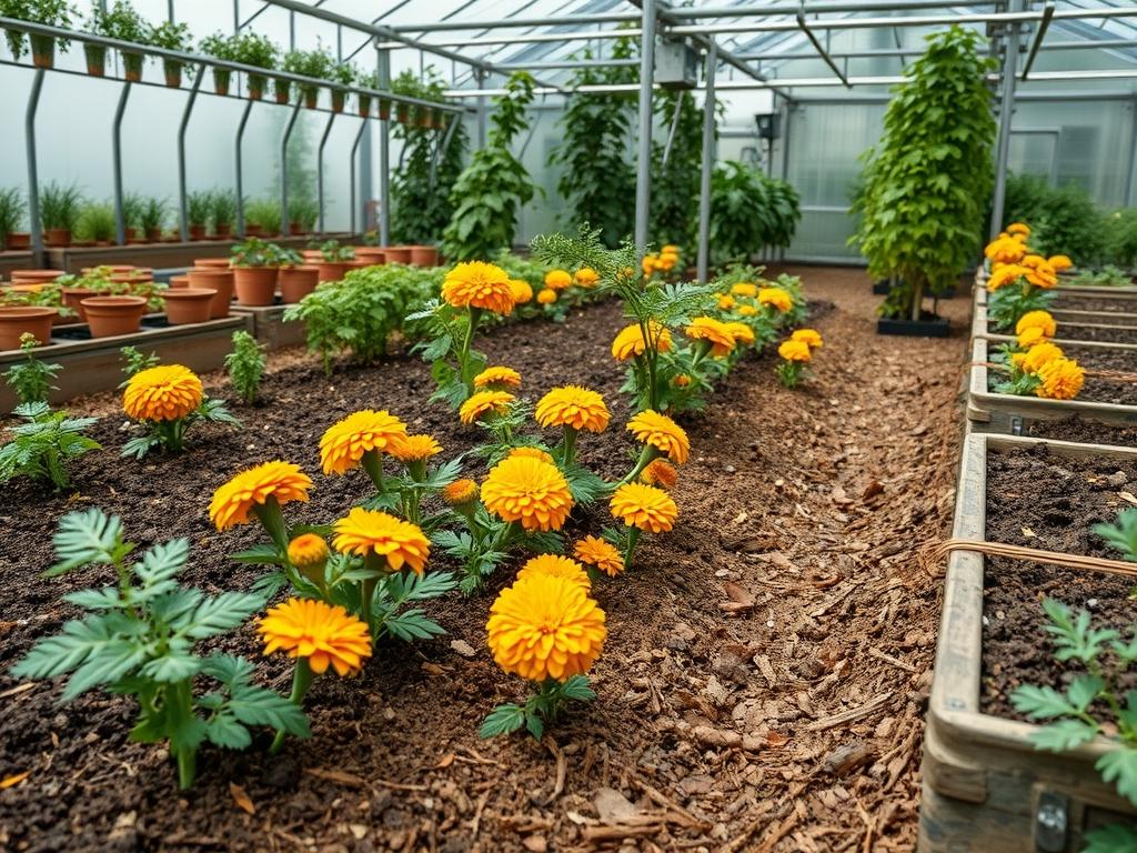 Saving Marigold Seeds