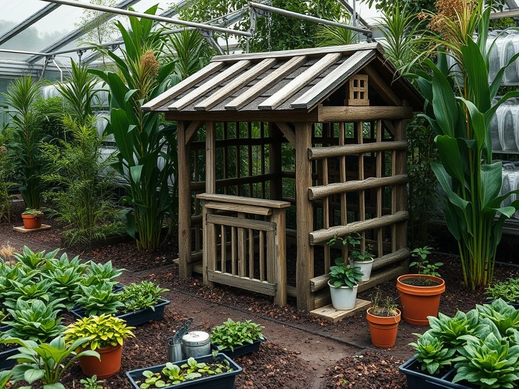 Traditional Corn Crib Design