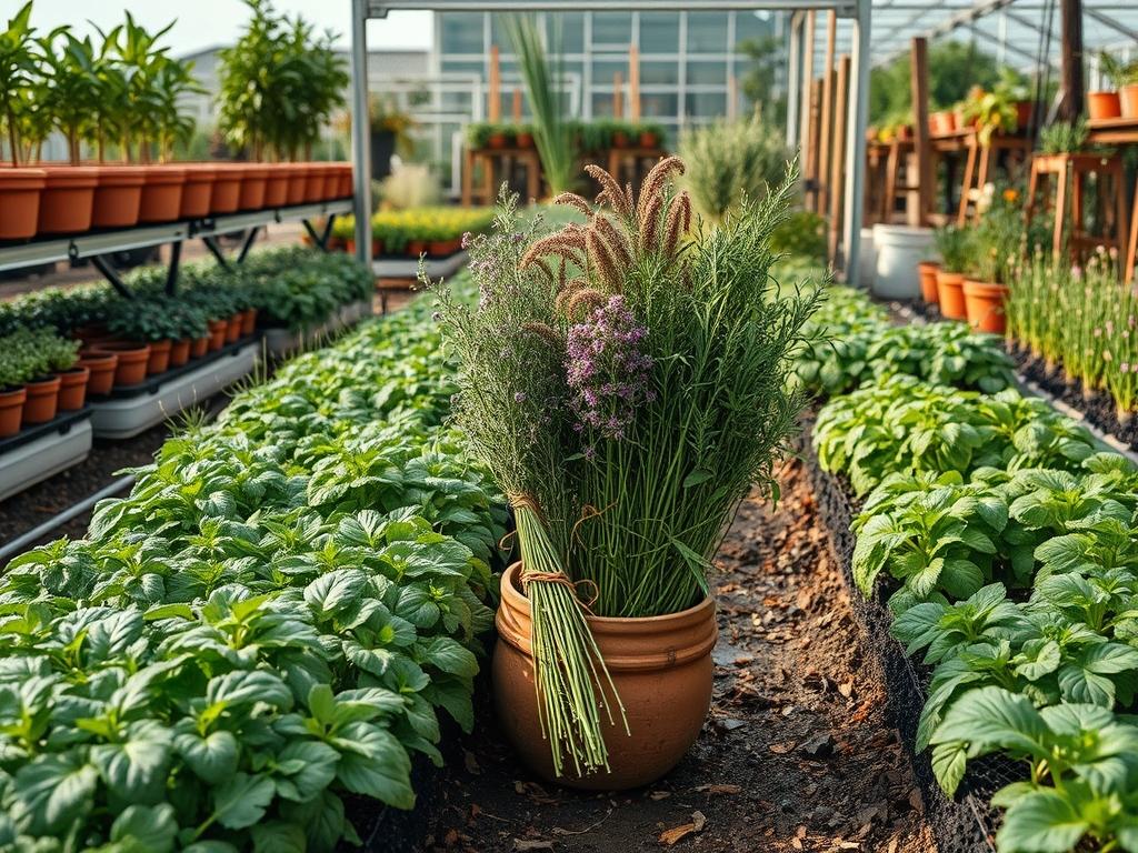 Traditional Herb Bundling