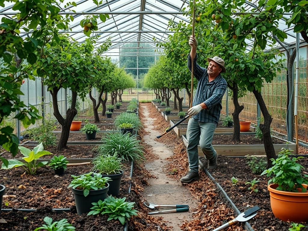 Traditional Orchard Pruning