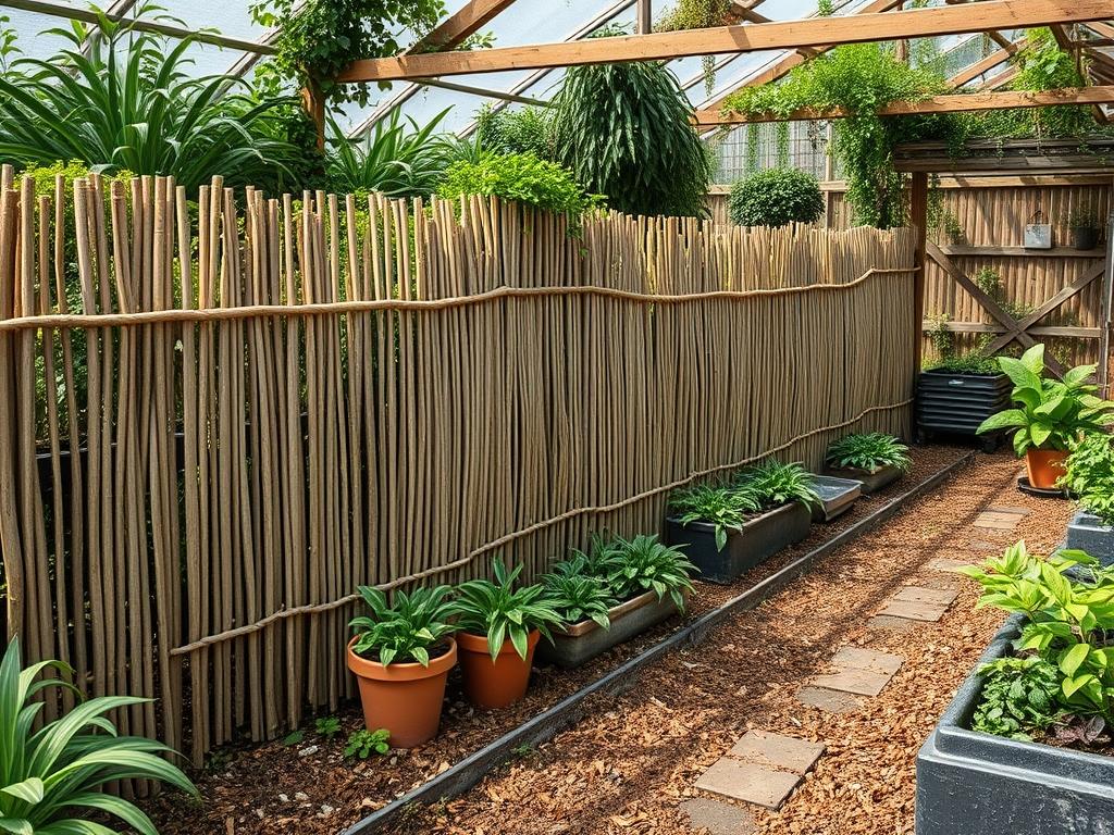 Traditional Reed Fencing