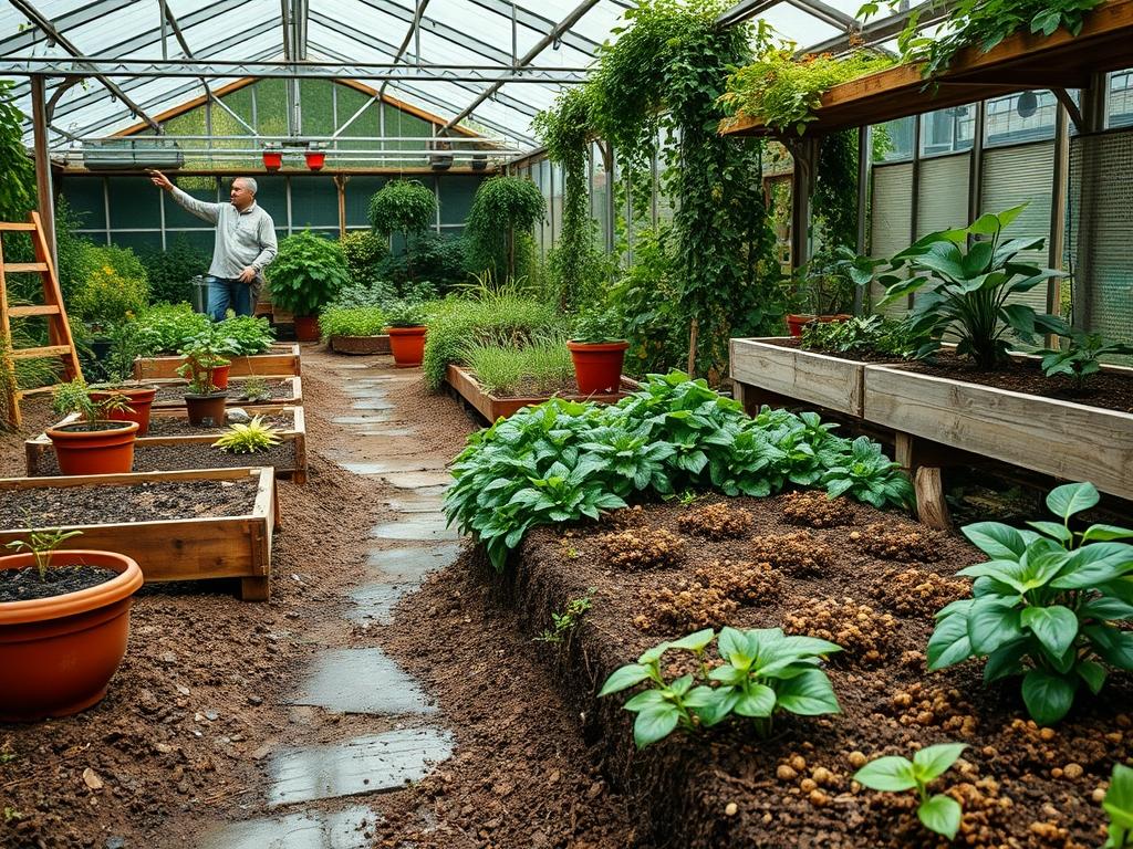 Using Nut Hull Mulch