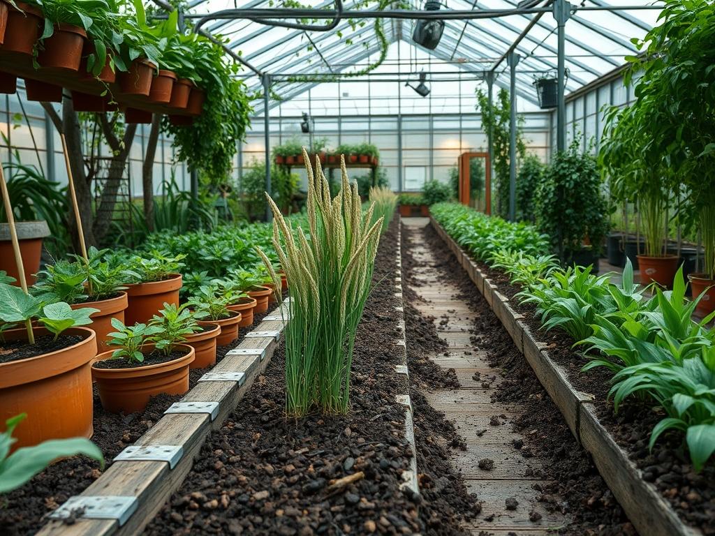 Using Rice Hulls in Soil