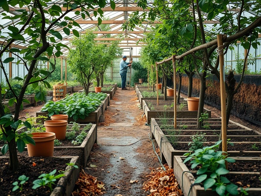 Traditional Orchard Pruning