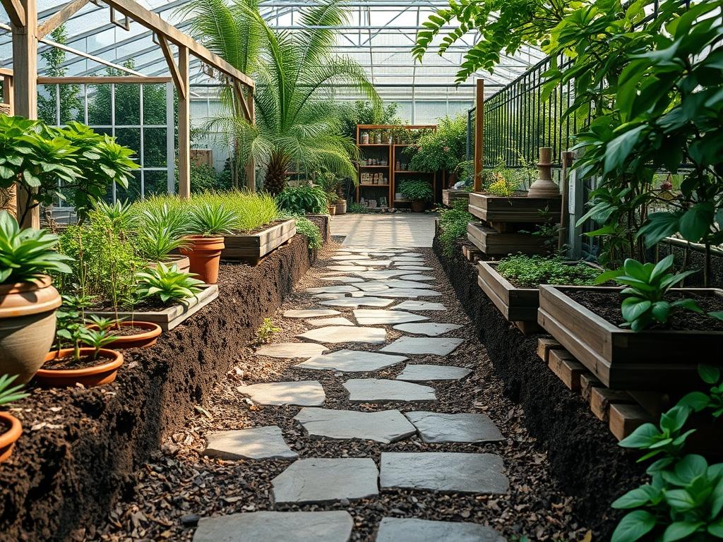 Traditional Stone Path Design