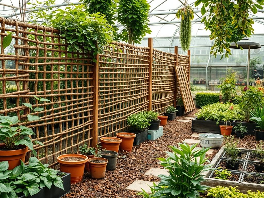 Traditional Woven Fencing